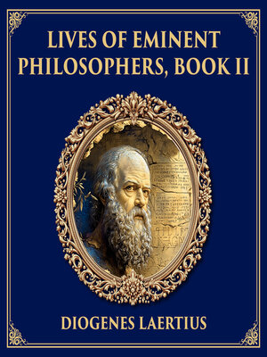 cover image of Lives of Eminent Philosophers (Socrates)